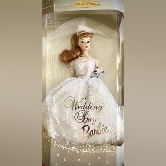 Barbie Other - 1961 Repro Wedding Day BARBIE Redhead Doll Collector Edition 1996 Mattel